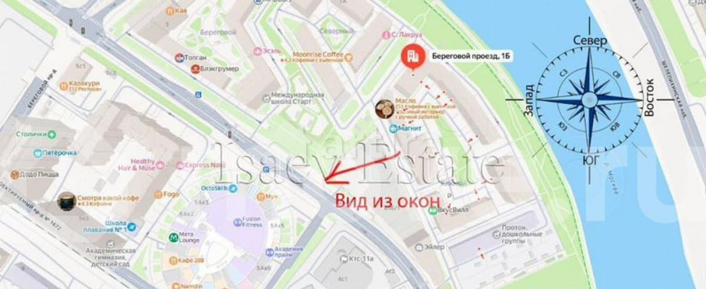 1-комн. квартира, 43 м2, 15/28 эт. Москва - изображение 1