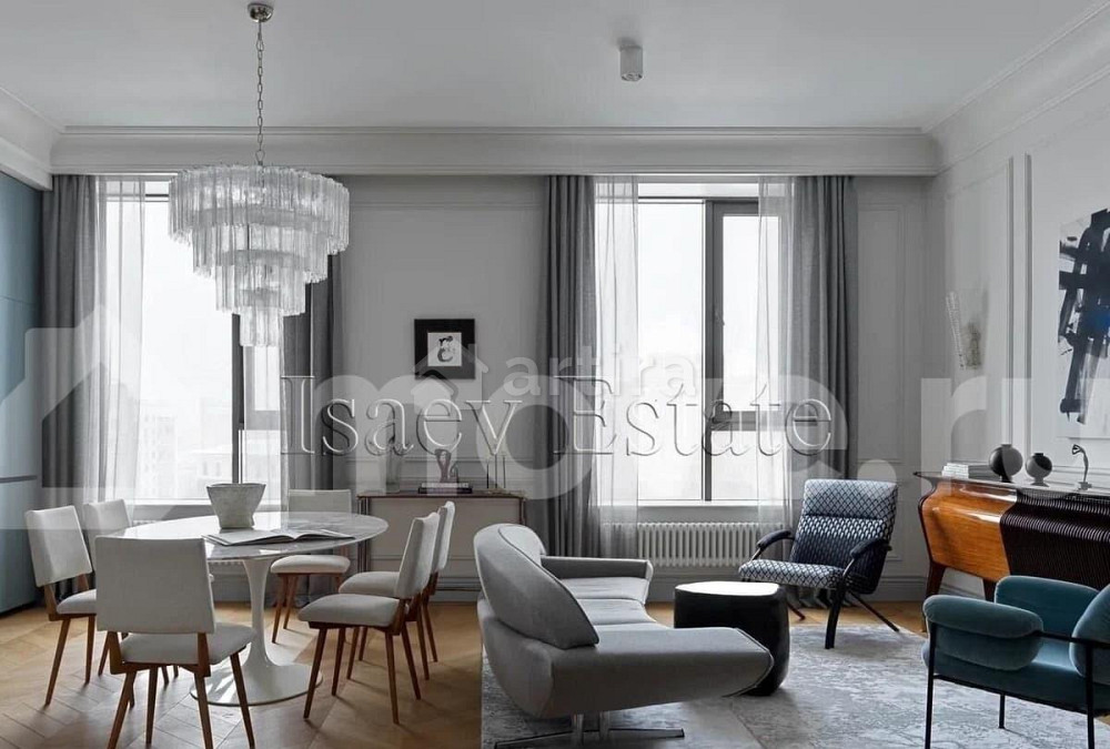 4-комн. апарт-ы, 130 м2, 8/19 эт. Москва - изображение 1