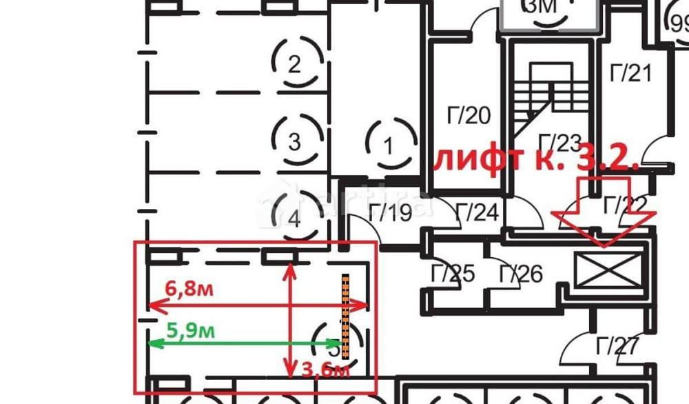 Гараж, 25 м2 Химки - изображение 3