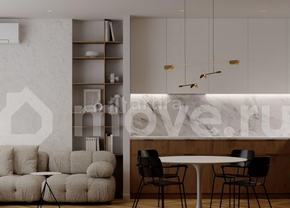 3-комн. квартира, 98 м2, 11/52 эт. Москва - изображение 5