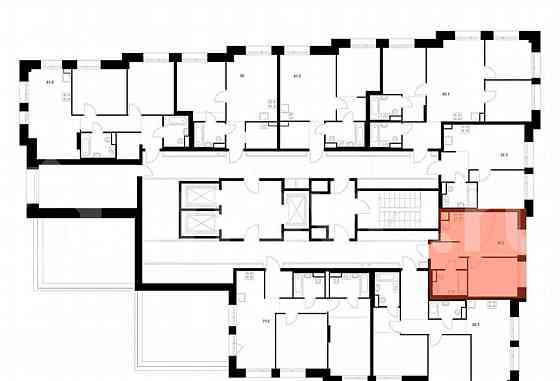 1-комн. квартира, 32.2 м2, 20/23 эт. Москва