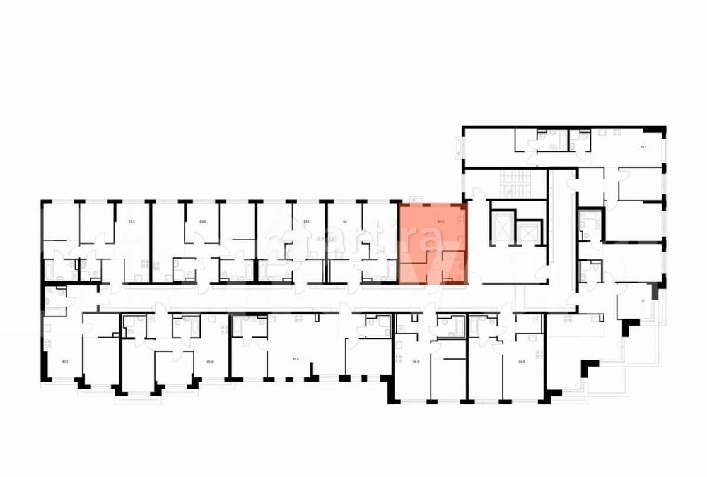 1-комн. квартира, 30.6 м2, 13/13 эт. Зеленоград - изображение 2