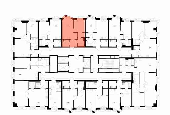 1-комн. квартира, 36.5 м2, 8/23 эт. Москва