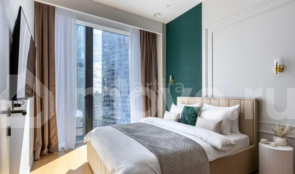 3-комн. апарт-ы, 92 м2, 41/78 эт. Москва - изображение 4