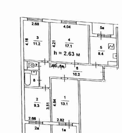 Комната, 17.1 м2, 3/14 эт. Москва