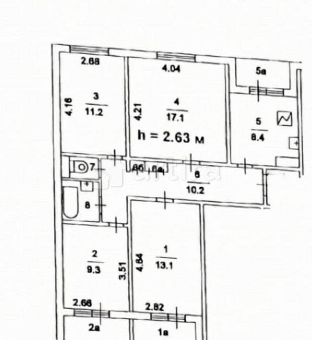 Комната, 17.1 м2, 3/14 эт. Москва - изображение 3