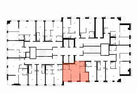 2-комн. квартира, 51.5 м2, 26/38 эт. Москва