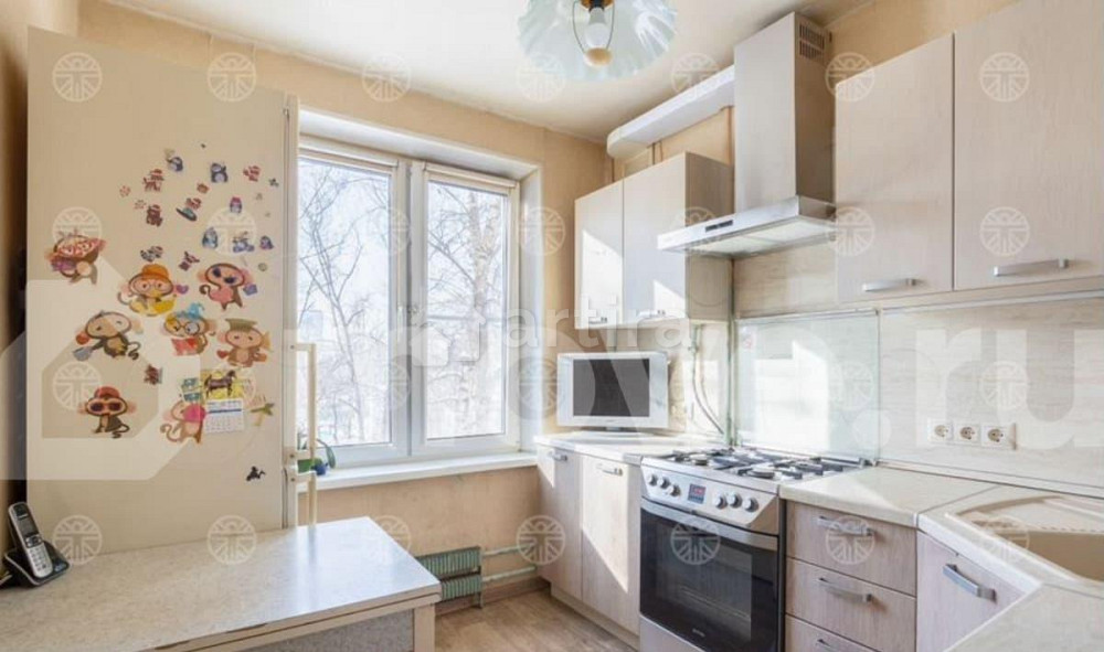 1-комн. квартира, 32.9 м2, 4/9 эт. Москва - изображение 1