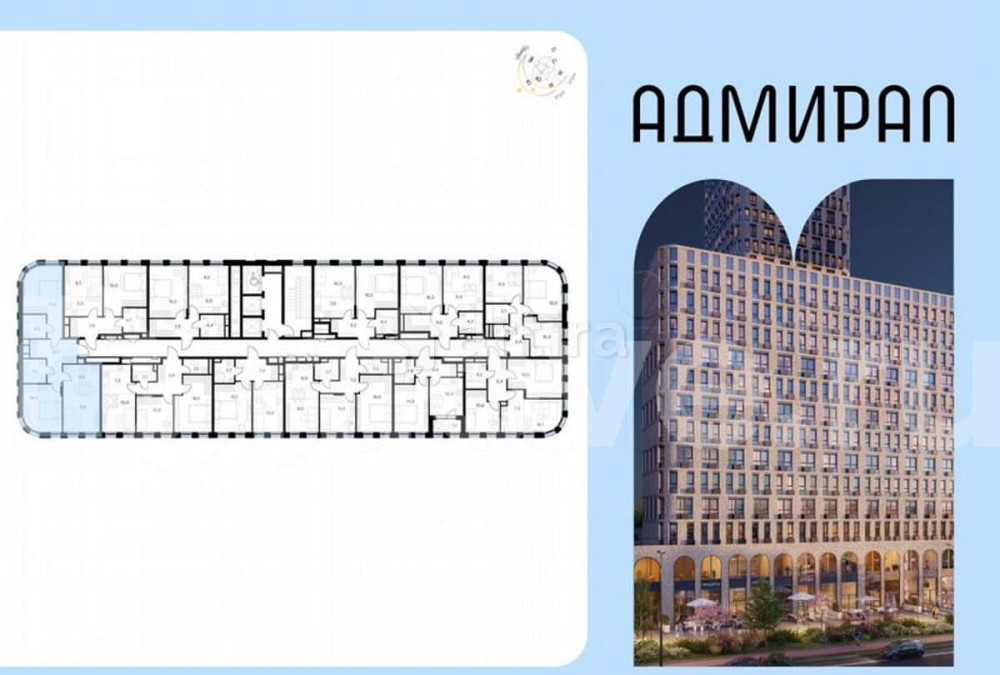 3-комн. квартира, 72 м2, 13/13 эт. Москва - изображение 7