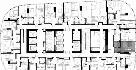 Студия, 35.7 м2, 53/90 эт. Москва