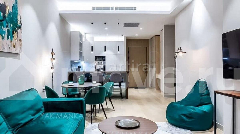 2-комн. апарт-ы, 65 м2, 46/68 эт. Москва - изображение 3