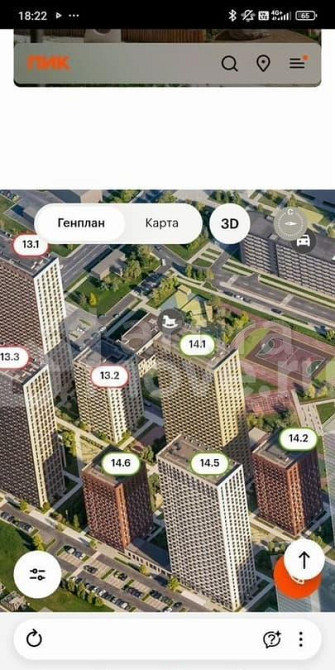 Студия, 19.6 м2, 8/17 эт. Москва - изображение 1