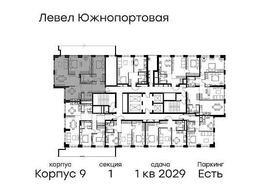 3-комн. квартира, 101 м2, 4/49 эт. Москва