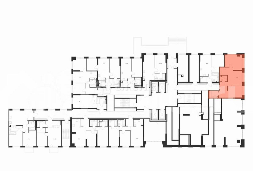 2-комн. квартира, 64.2 м2, 2/32 эт. Москва - изображение 2