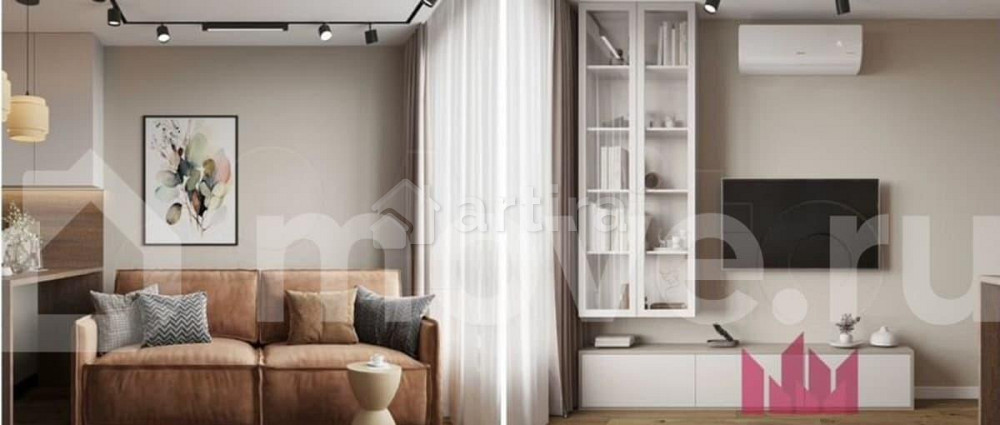 1-комн. квартира, 32.9 м2, 9/15 эт. Москва - изображение 2