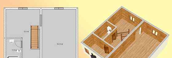 Дом, 143 м2, 6.42 сотки, 2 эт. Отрадное