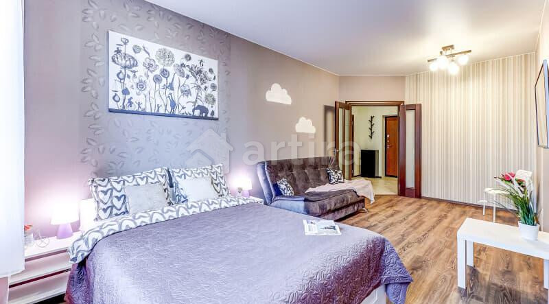 2-комн. апарт-ы, 45 м2, 10/25 эт. Санкт-Петербург - изображение 2