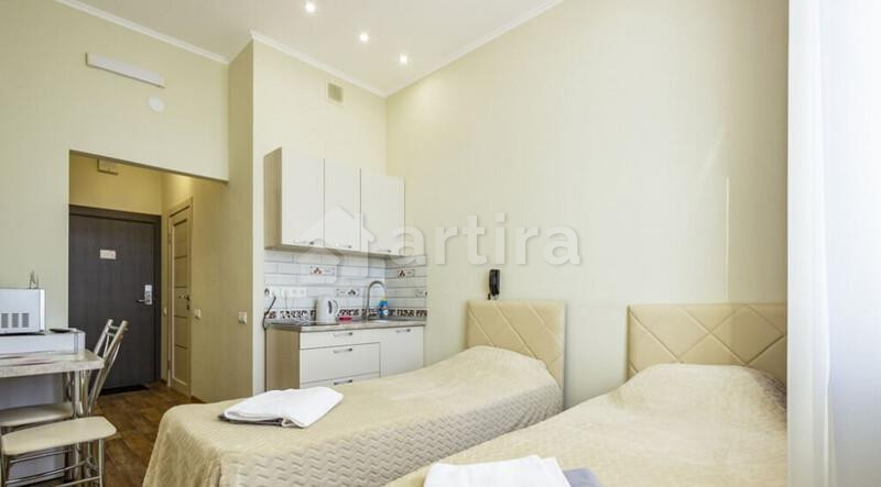 1-комн. апарт-ы, 18 м2, 7/11 эт. Красноярск - изображение 4