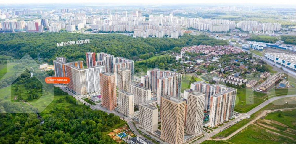 1-комн. квартира, 34.2 м2, 13/27 эт. Москва - изображение 5