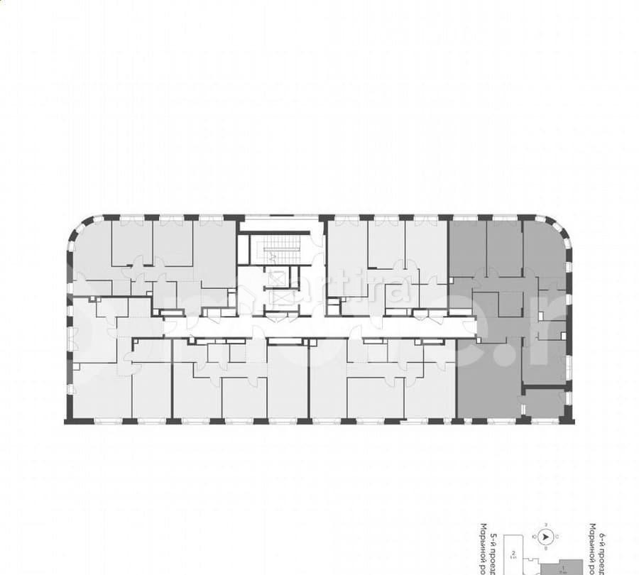 4-комн. квартира, 141.1 м2, 12/16 эт. Москва - изображение 4