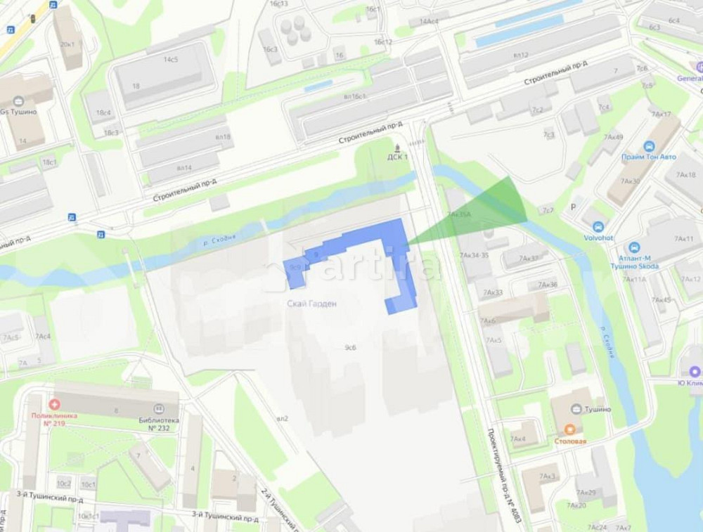 2-комн. квартира, 54.6 м2, 43/43 эт. Москва - изображение 6