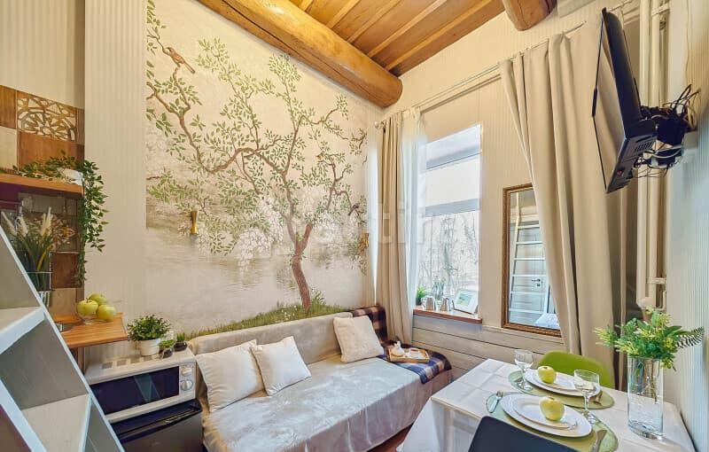 1-комн. апарт-ы, 16 м2, 3/5 эт. Санкт-Петербург - изображение 1