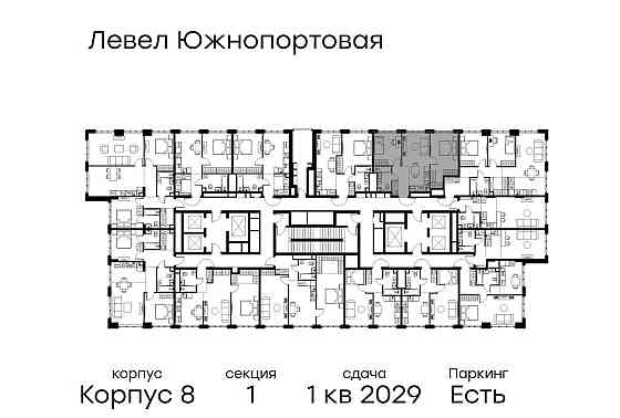 2-комн. квартира, 54 м2, 47/49 эт. Москва