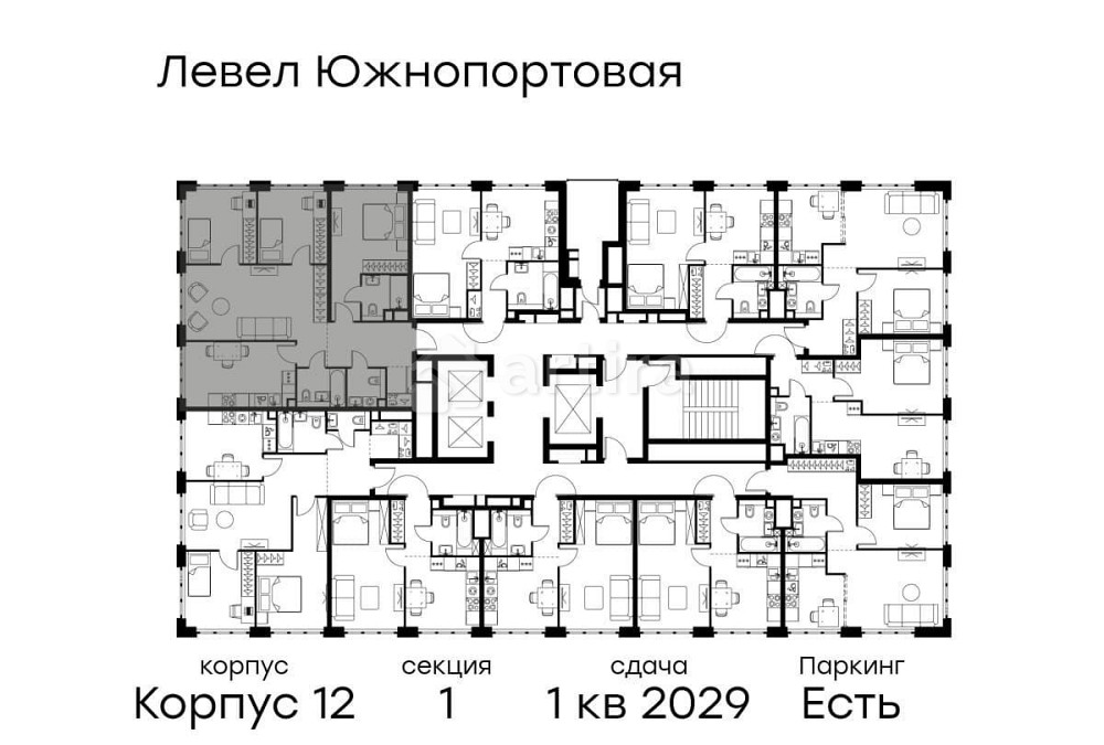 4-комн. квартира, 92 м2, 2/20 эт. Москва - изображение 19