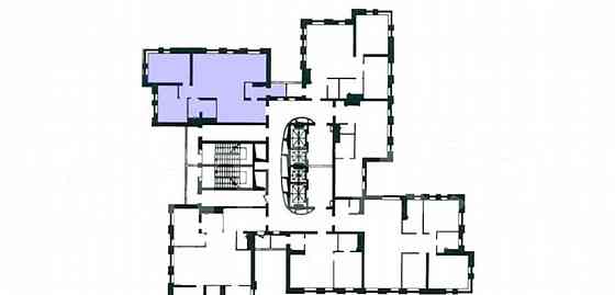 3-комн. квартира, 107.9 м2, 36/40 эт. Москва