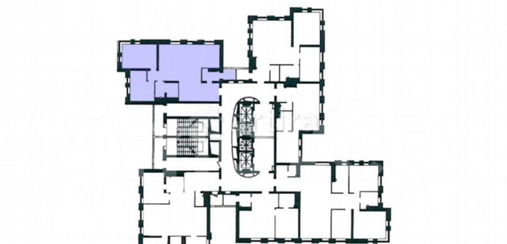 3-комн. квартира, 107.9 м2, 36/40 эт. Москва - изображение 2