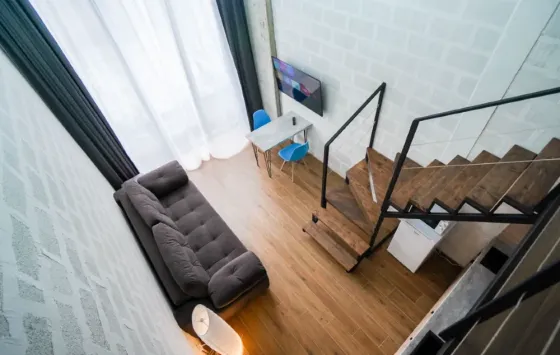 Апартаменты Loft, 40 м², Четырёхместный номер Сочи