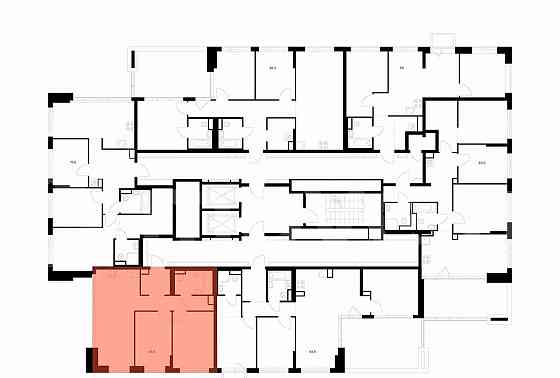 2-комн. квартира, 56.8 м2, 15/16 эт. Москва