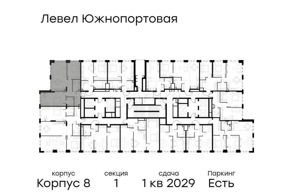 3-комн. квартира, 76 м2, 16/49 эт. Москва - изображение 3