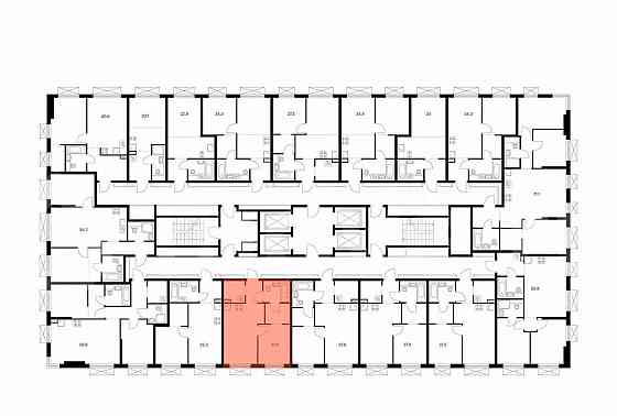 1-комн. квартира, 37.4 м2, 21/30 эт. Москва