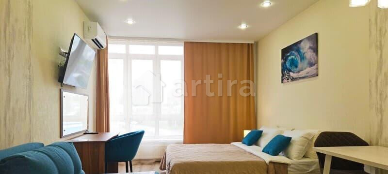 Студия, 27 м2, 5/18 эт. Кемерово - изображение 1