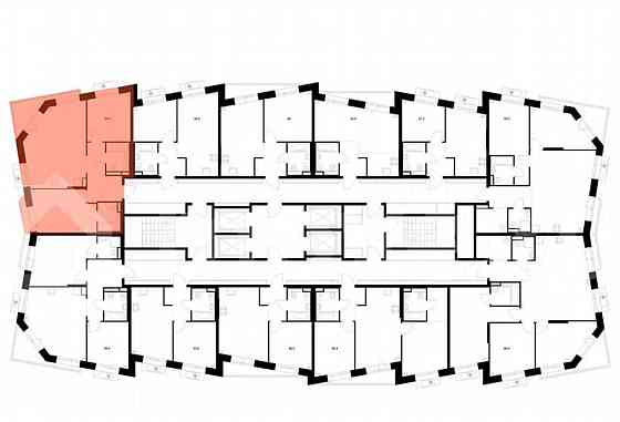 2-комн. квартира, 68.9 м2, 12/22 эт. Москва
