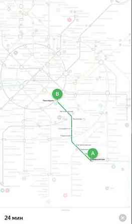 Студия, 20.5 м2, 1/16 эт. Москва