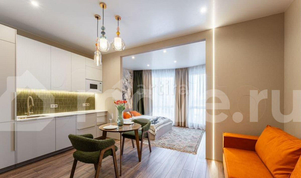 1-комн. апарт-ы, 35 м2, 5/9 эт. Москва - изображение 1