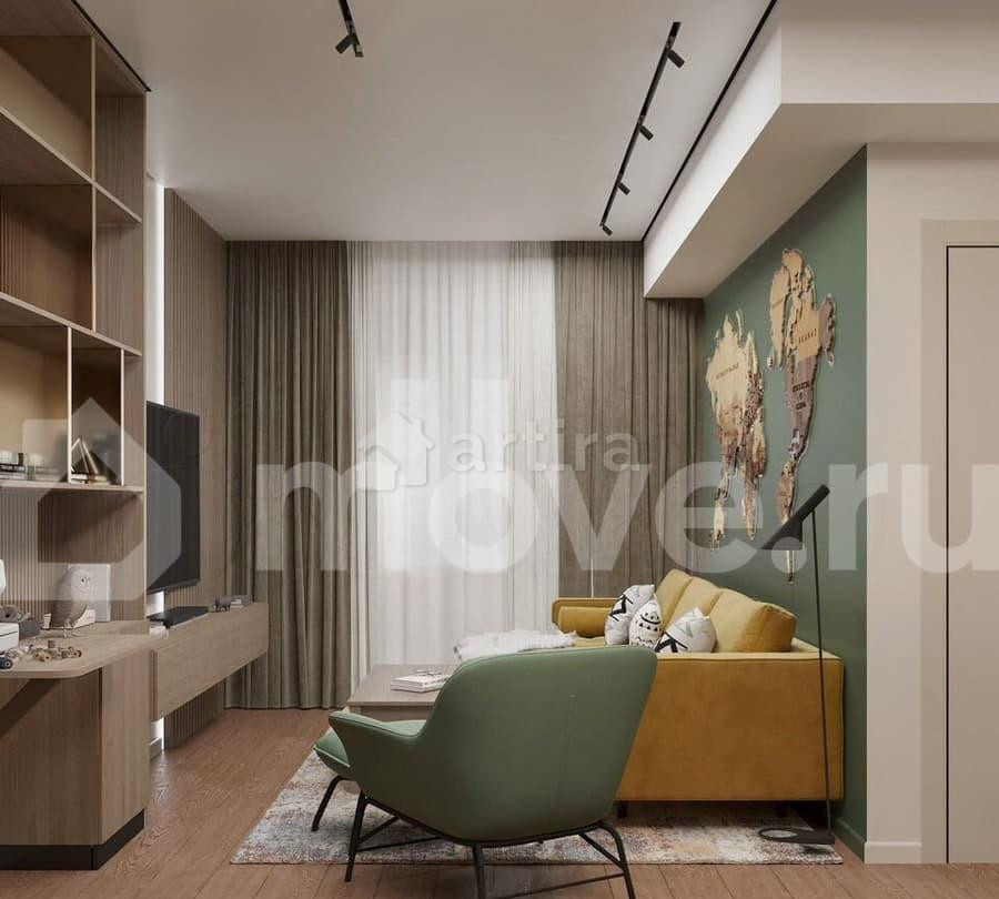 3-комн. квартира, 96.9 м2, 7/15 эт. Москва - изображение 1