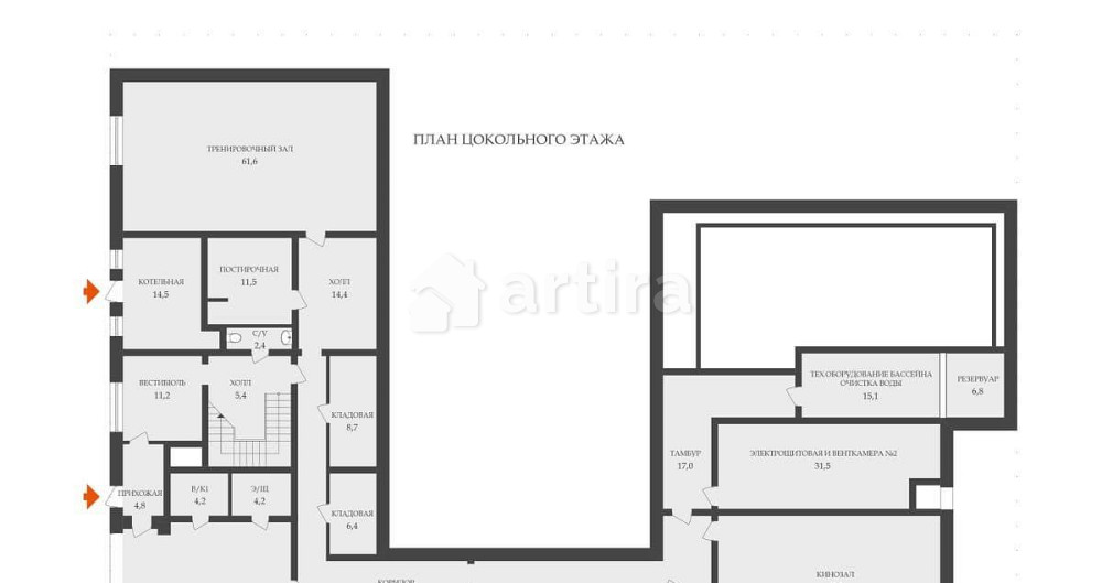 Дом, 1000 м2, 50 соток, 3 эт. Выборг - изображение 1
