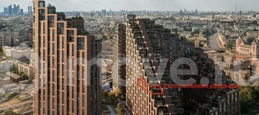 4-комн. квартира, 105.7 м2, 8/21 эт. Москва - изображение 2