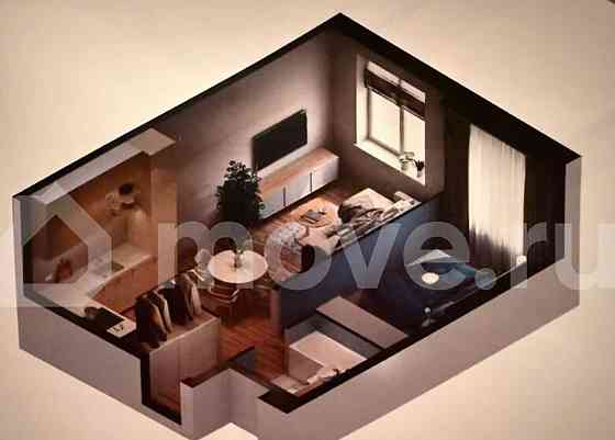 Студия, 41.6 м2, 4/17 эт. Зеленоград