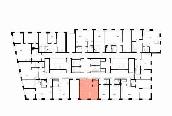 1-комн. квартира, 36.5 м2, 5/43 эт. Москва