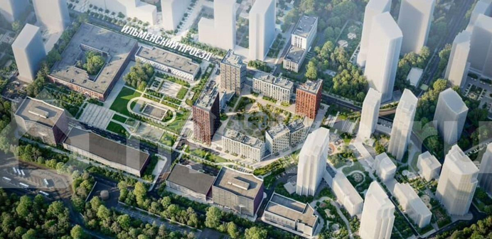 2-комн. квартира, 59 м2, 12/18 эт. Москва - изображение 2