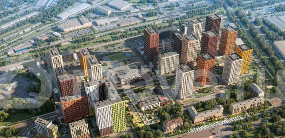 1-комн. квартира, 31.7 м2, 9/15 эт. Москва - изображение 3