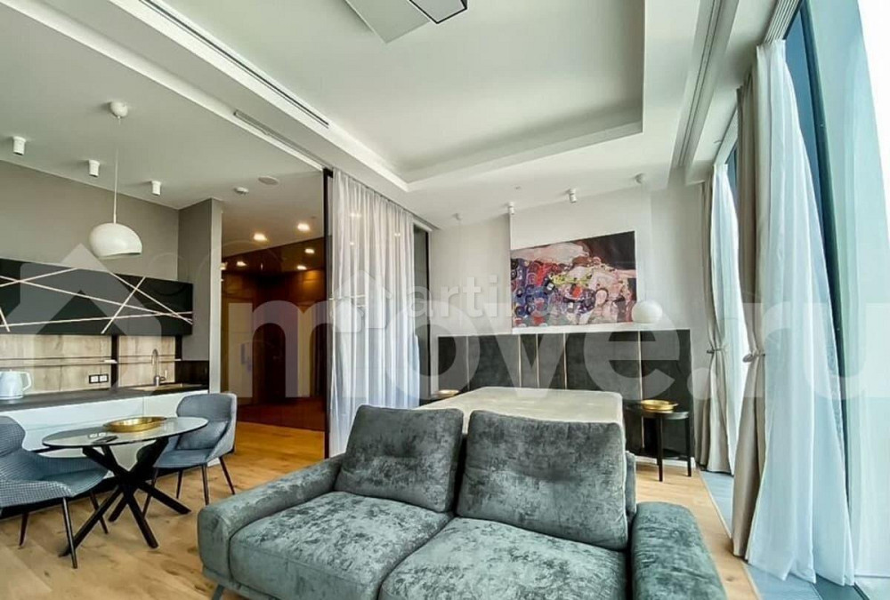 Студия, 45 м2, 50/68 эт. Москва - изображение 1