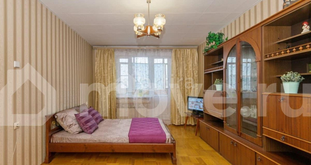 1-комн. квартира, 38 м2, 4/17 эт. Москва - изображение 4