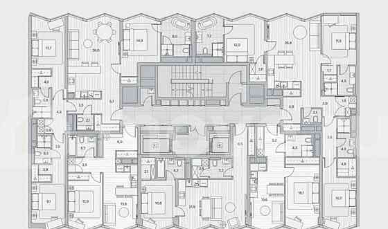 1-комн. пентхаус, 40.9 м2, 18/20 эт. Москва