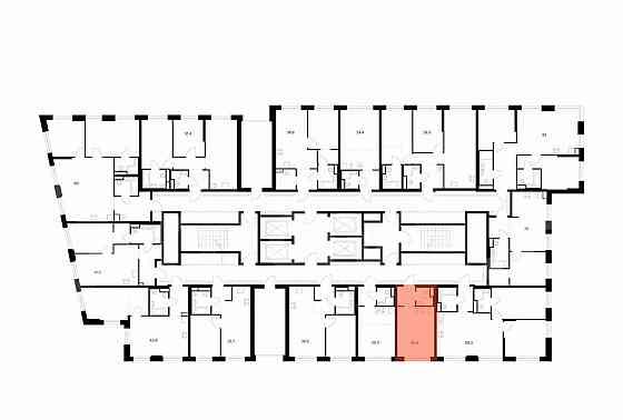 Студия, 20.4 м2, 28/43 эт. Москва