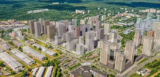 2-комн. квартира, 54.9 м2, 3/14 эт. Москва